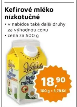 Můjobchod Kefírové mléko nízkotučné nabídka
