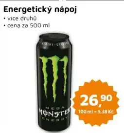 Můjobchod MONSTER Energetický nápoj nabídka