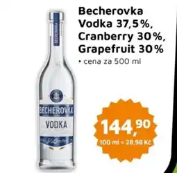 Můjobchod Becherovka Vodka 37,5%, Cranberry 30%, Grapefruit 30% nabídka