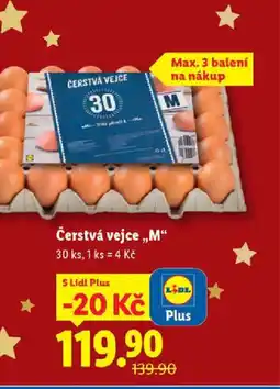 Lidl Čerstvá vejce,,M nabídka