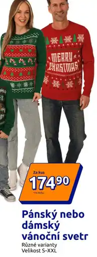 Action Pánský nebo dámský vánoční svetr nabídka