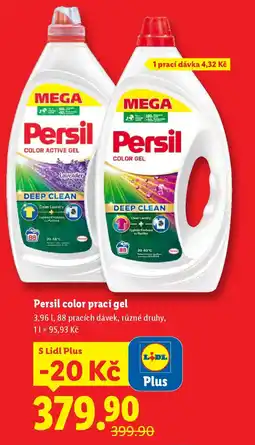 Lidl Persil color prací gel nabídka