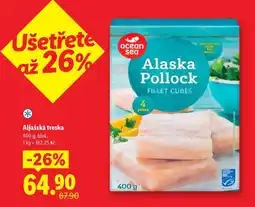 Lidl Aljašská treska nabídka