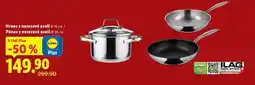 Lidl Hrnec z nerezové oceli Ø 16 cm / Pánev z nerezové oceli Ø 24 cm nabídka
