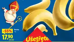 Lidl Banány nabídka