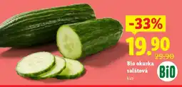 Lidl Bio okurka salátová nabídka