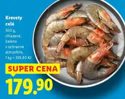 Lidl Krevety celé nabídka