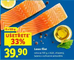 Lidl Losos filet nabídka