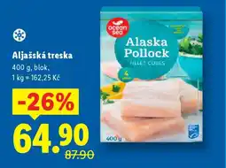 Lidl Aljašská treska nabídka