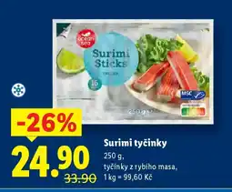 Lidl Surimi tyčinky nabídka