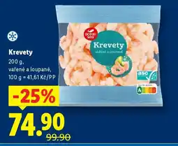 Lidl Krevety nabídka