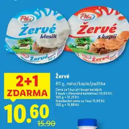 Lidl Pilos Žervé nabídka