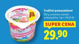 Lidl Pilos Tradiční pomazánkové nabídka