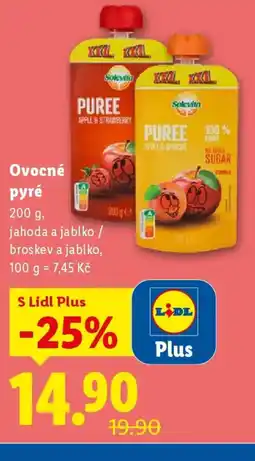 Lidl Solevita Ovocné pyré nabídka