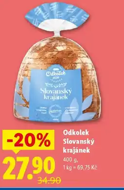 Lidl Odkolek Slovanský krajánek nabídka