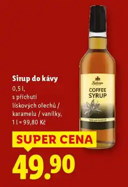Lidl Sirup do kávy nabídka