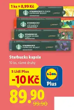Lidl Starbucks kapsle nabídka