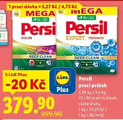 Lidl Persil prací prášek nabídka