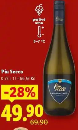 Lidl Piu Secco nabídka