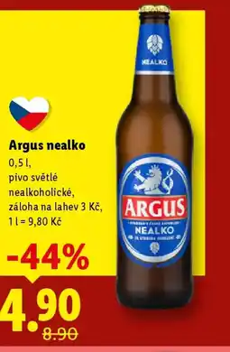 Lidl Argus nealko nabídka