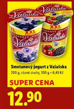 Lidl Smetanový jogurt z Valašska nabídka