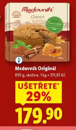 Lidl Medovník Originál nabídka