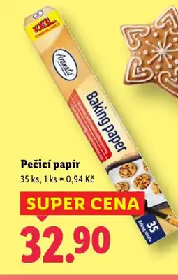 Lidl Pečicí papír nabídka