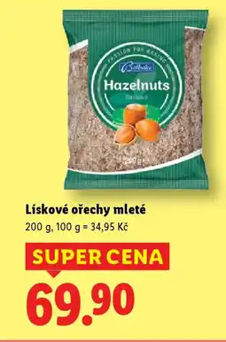 Lidl Belbake Lískové ořechy mleté nabídka