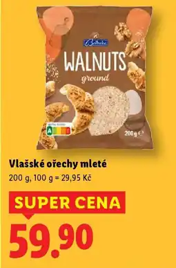 Lidl Belbake Vlašské ořechy mleté nabídka