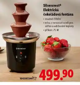 Lidl SilvercrestⓇ Elektrická čokoládová fontána nabídka