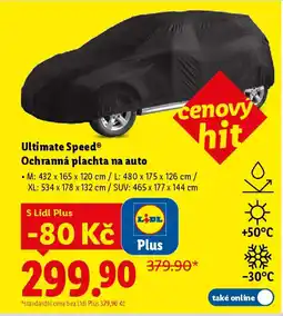 Lidl Ultimate Speed® Ochranná plachta na auto nabídka