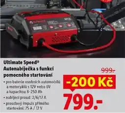 Lidl Ultimate Speed® Autonabíječka s funkcí pomocného startování nabídka