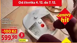 Lidl Sensiplast Perličková lázeň na nohy 80 W nabídka