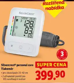 Lidl Silvercrest Personal care Tlakoměr nabídka