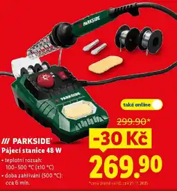 Lidl PARKSIDE Pájecí stanice 48 W nabídka
