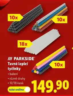 Lidl PARKSIDE Tavné lepicí tyčinky nabídka