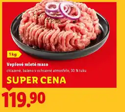 Lidl Vepřové mleté maso nabídka