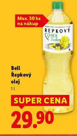 Lidl Bell Řepkový olej nabídka