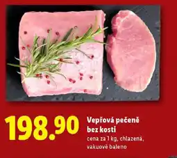 Lidl Vepřová pečeně bez kosti nabídka