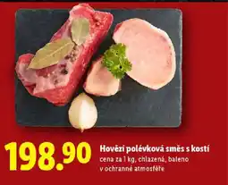 Lidl Hovězí polévková směs s kostí nabídka