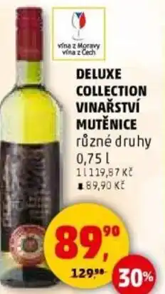 Penny Market Deluxe collection vinařství mutěnice nabídka