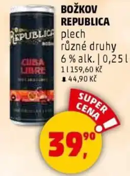 Penny Market BOŽKOV Republica nabídka