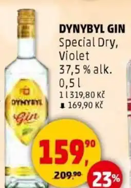 Penny Market DYNYBYL GIN Special Dry, Violet nabídka