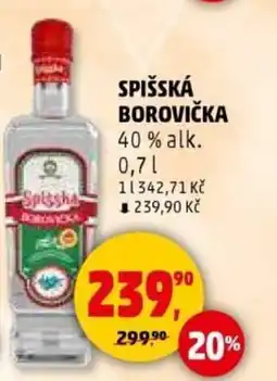 Penny Market Spišská borovička nabídka