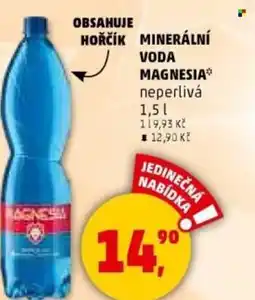 Penny Market Minerální voda magnesia nabídka