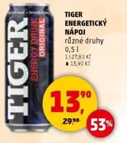 Penny Market Tiger energetický nápoj nabídka