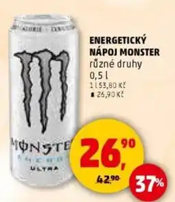 Penny Market Energetický nápoj monster nabídka