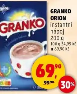 Penny Market Granko orion instantní nápoj nabídka