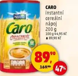 Penny Market Caro instantní cereální nápoj nabídka