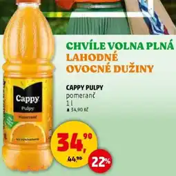 Penny Market CAPPY PULPY pomeranč nabídka